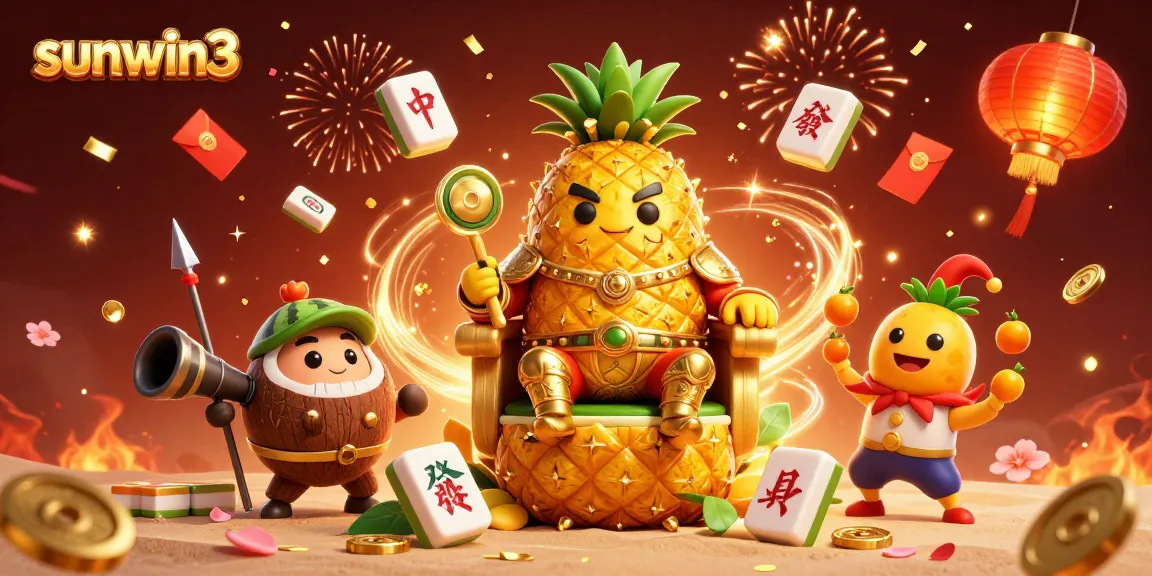 Experience thrilling gameplay with sunwin3 in a vibrant casino scene featuring unique characters.